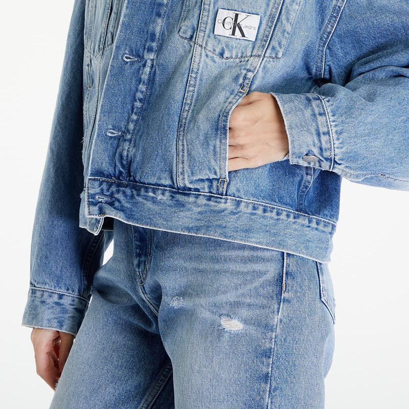 Calvin Klein Jeans Boxy Denim Jacket Denim Medium