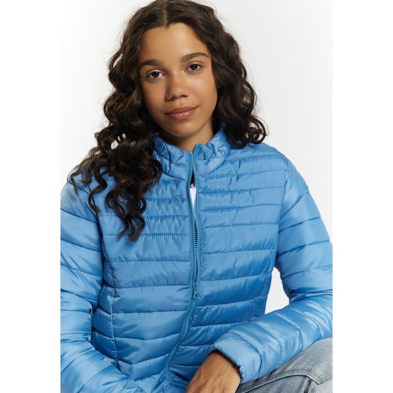 MYMO Prehodna jakna nebeško modra