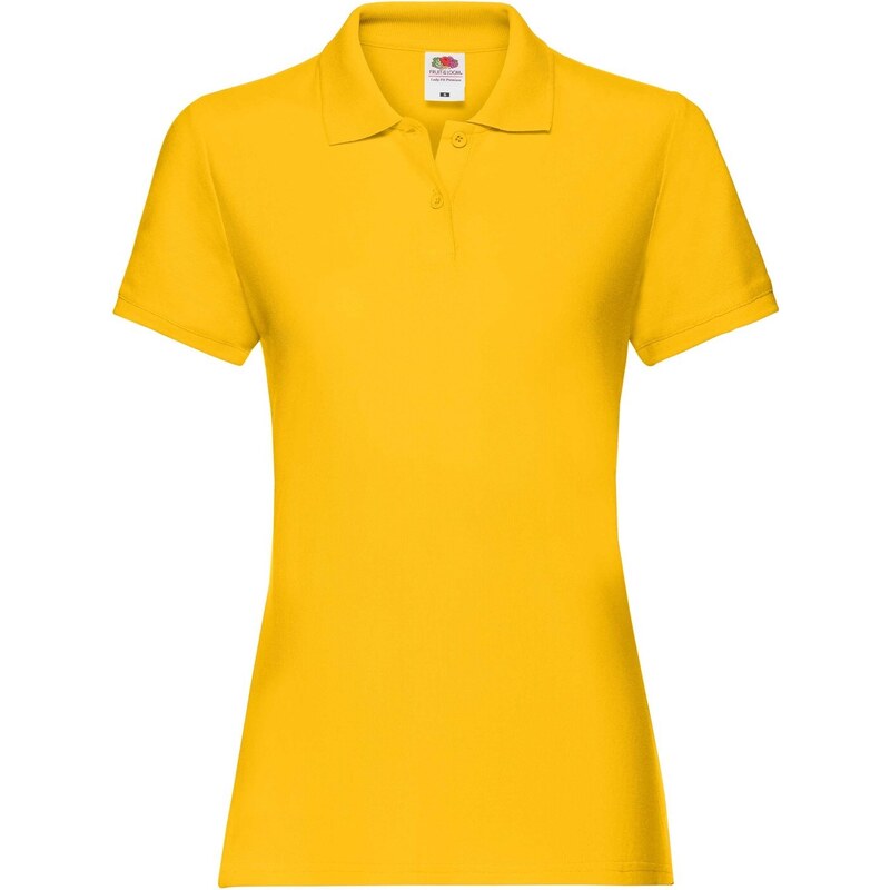 Yellow Polo Fruit of the Loom