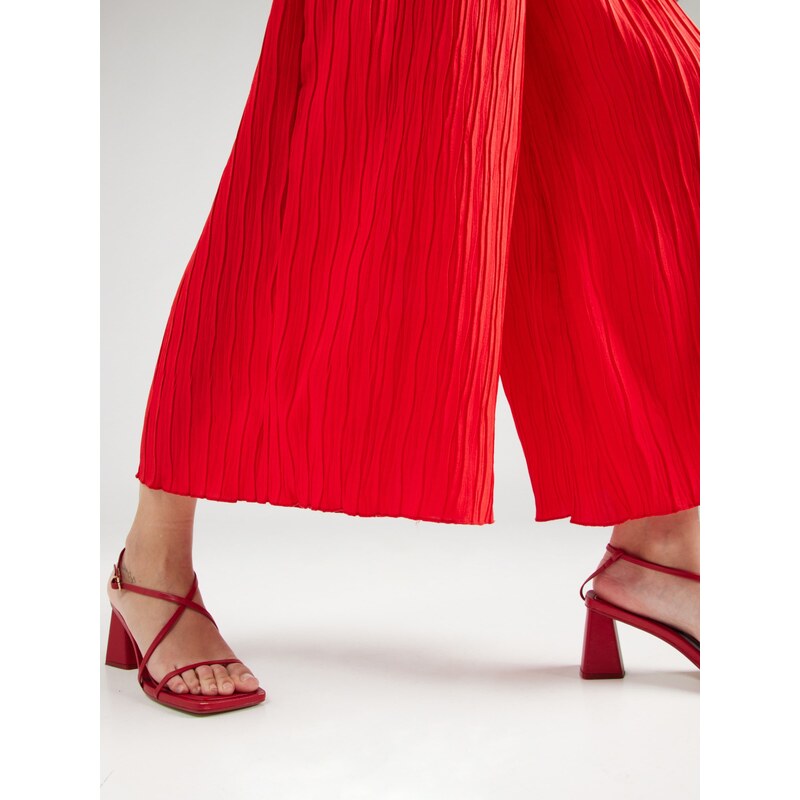 ABOUT YOU Hlače 'Fanny Trousers' rdeča