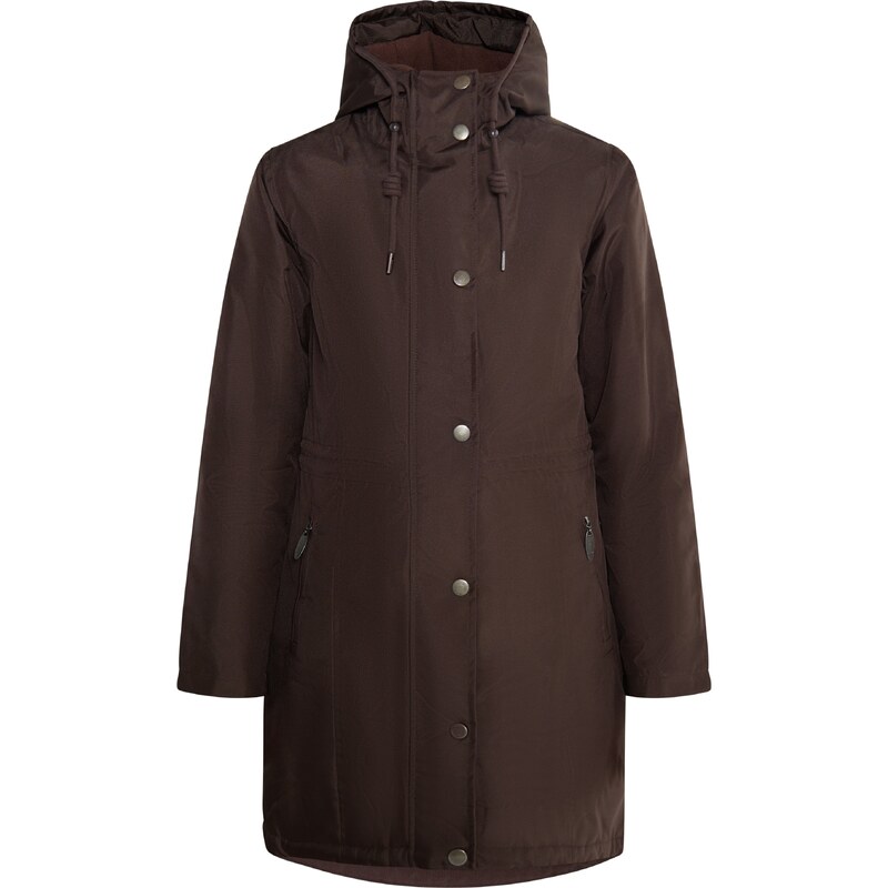 usha BLUE LABEL Zimska jakna 'Fenia' temno rjava