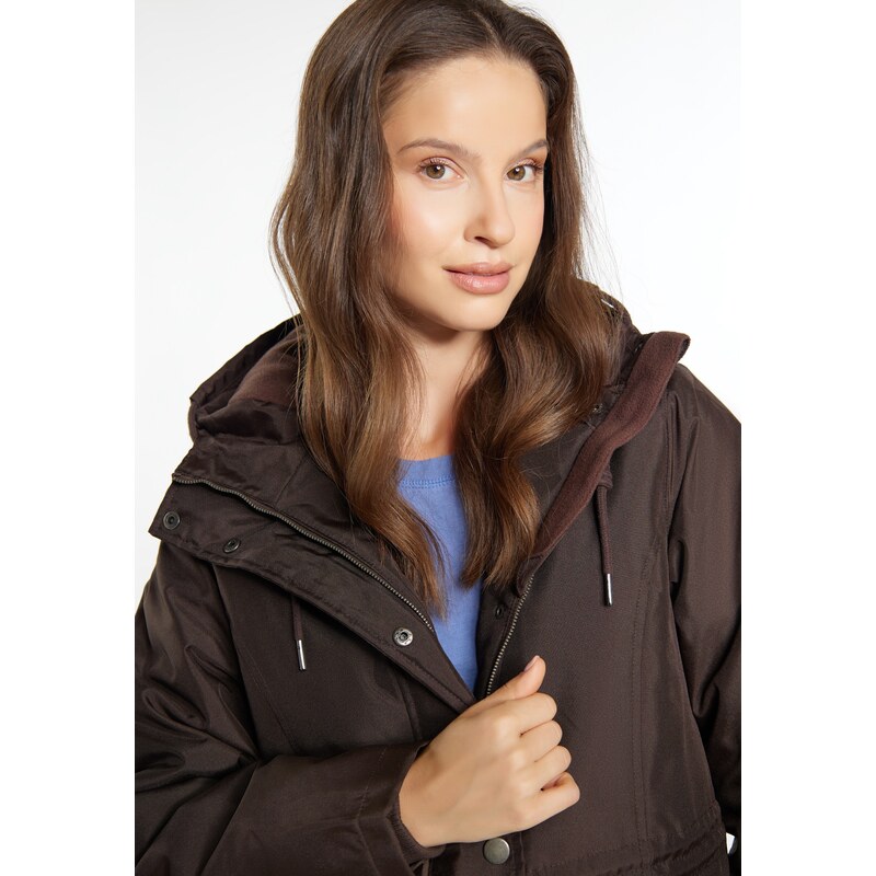 usha BLUE LABEL Zimska jakna 'Fenia' temno rjava