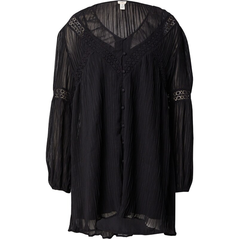 River Island Obleka 'VICTORIANA' črna