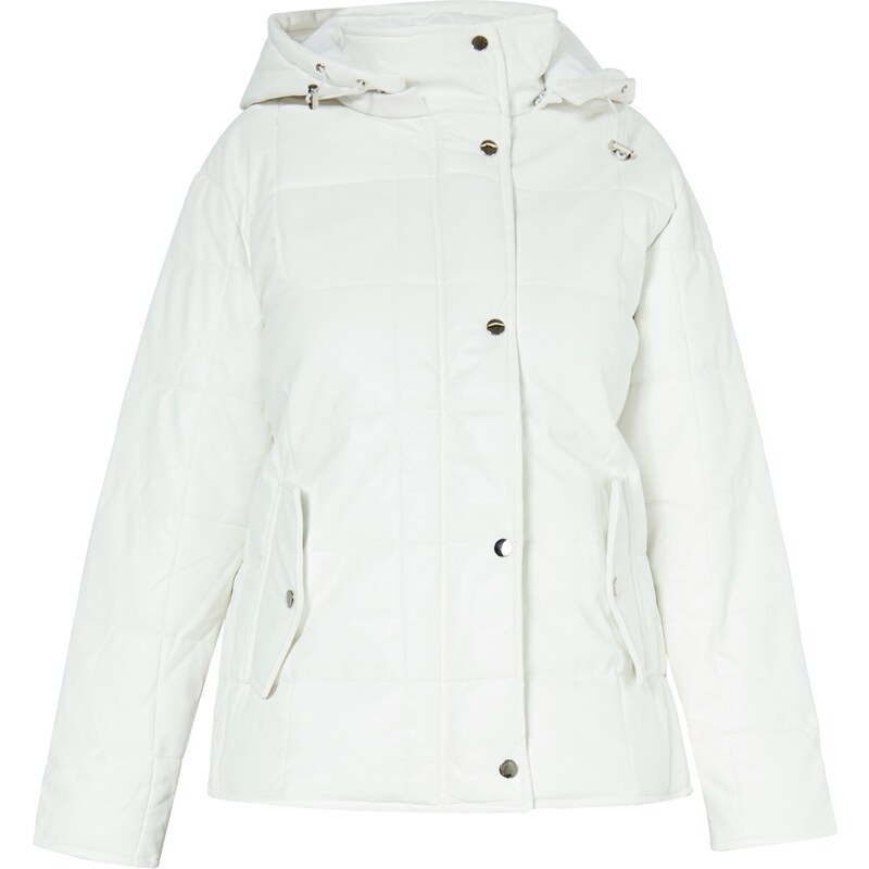 Usha Prehodna jakna 'Lurea' volneno bela