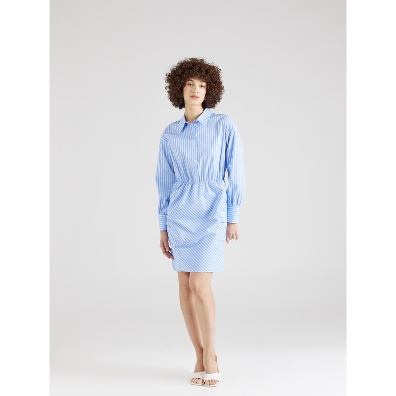 ABOUT YOU x Iconic by Tatiana Kucharova Dolga srajca 'Rose' nebeško modra / bela