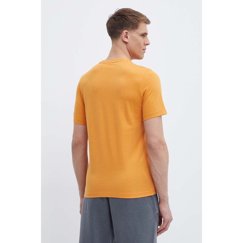 Bombažna kratka majica Puma moška, oranžna barva, 675942