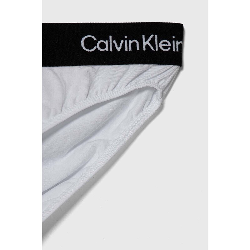 Otroške spodnje hlače Calvin Klein Underwear 2-pack črna barva