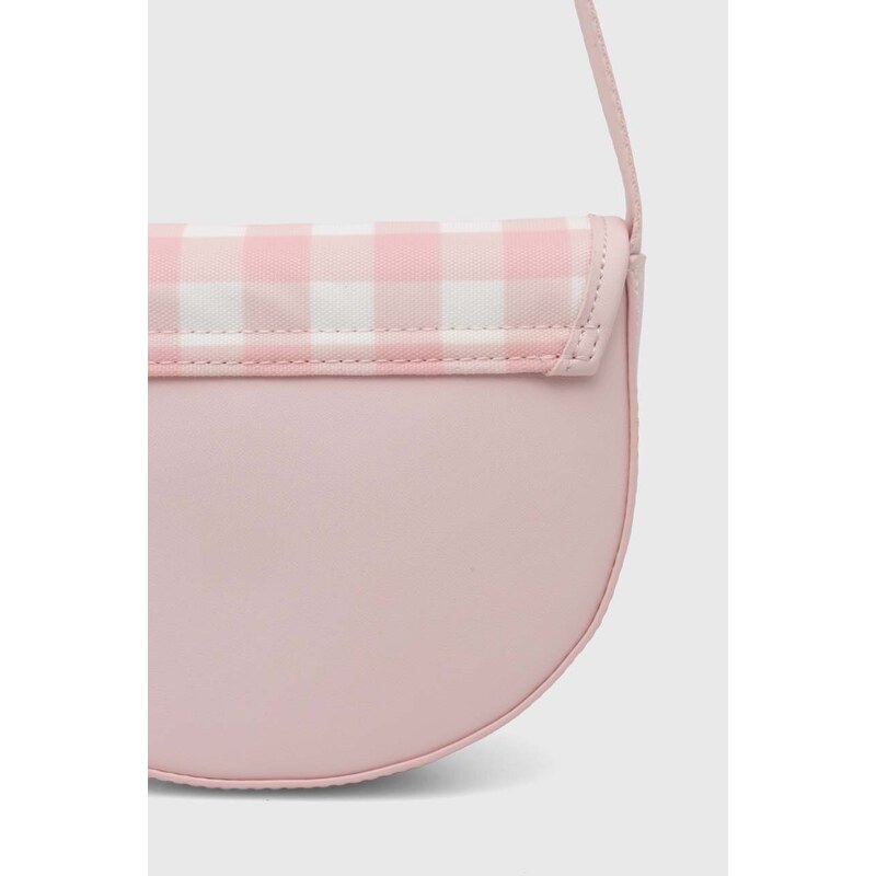 Otroška torbica Tommy Hilfiger roza barva