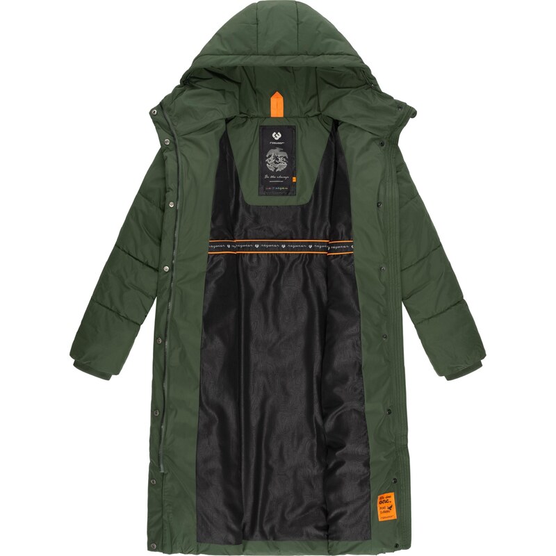 Ragwear Zimski plašč 'Suminka' zelena