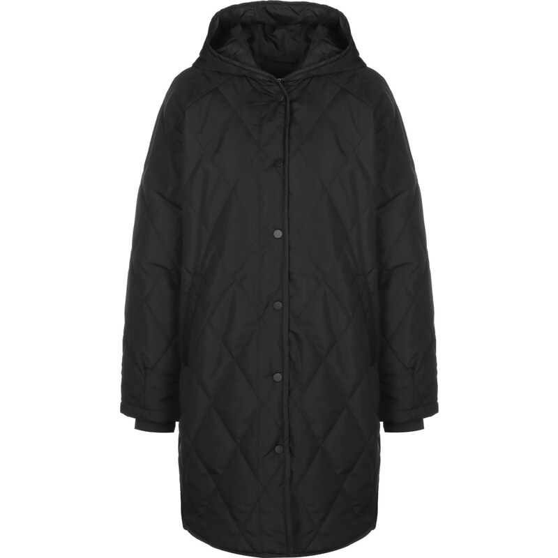 Urban Classics Prehoden plašč črna