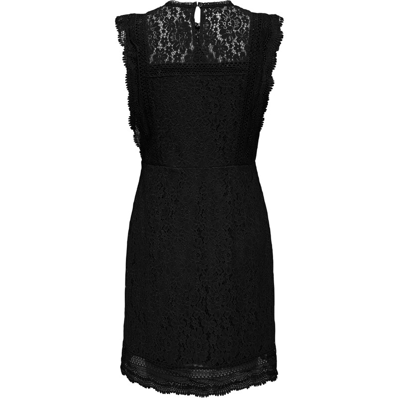 ONLY Koktejl obleka 'ONLNEW KARO' črna