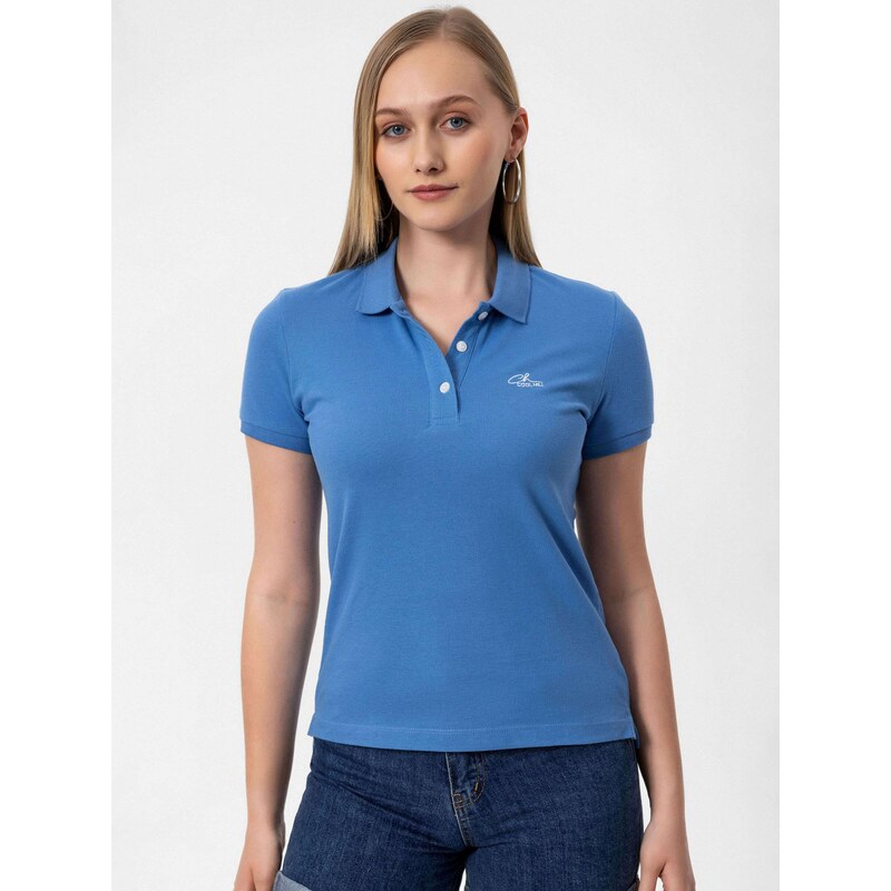 Cool Hill Majica svetlo modra / bela