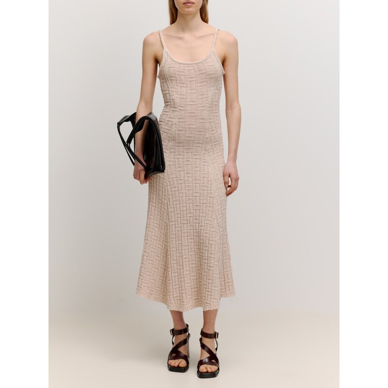 EDITED Obleka 'Lisann' kremna