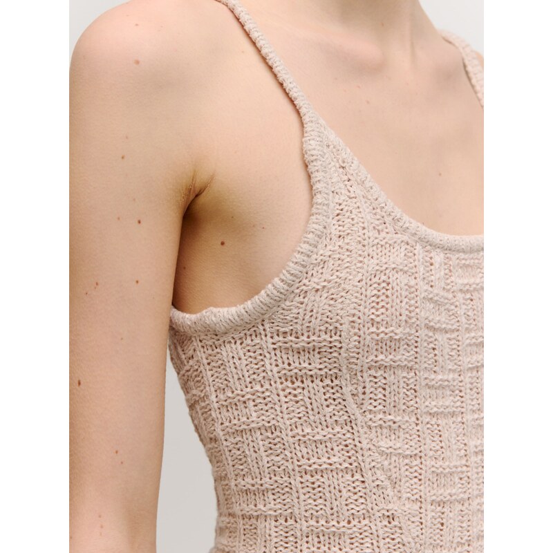 EDITED Obleka 'Lisann' kremna