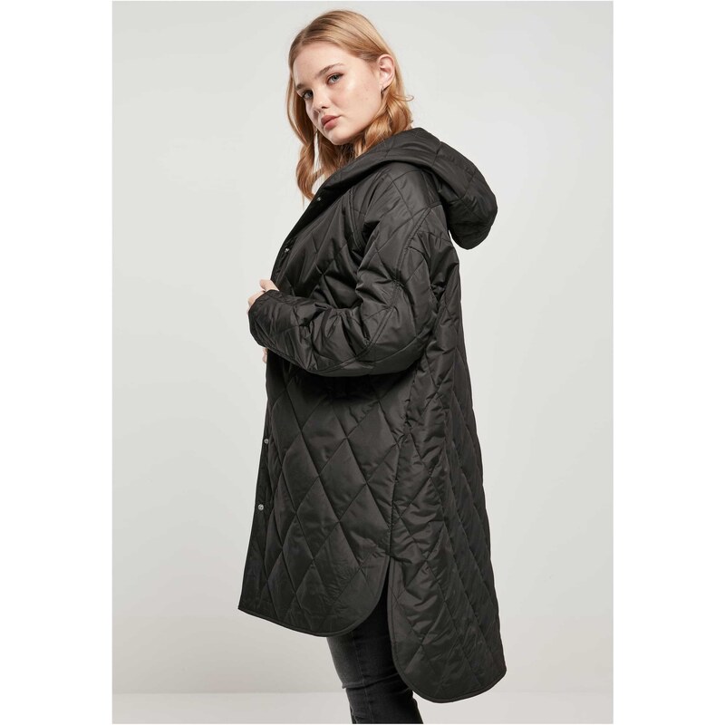 Urban Classics Prehoden plašč črna