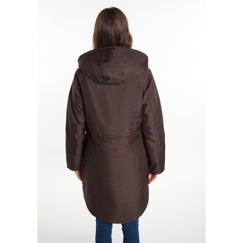 usha BLUE LABEL Zimska jakna 'Fenia' temno rjava