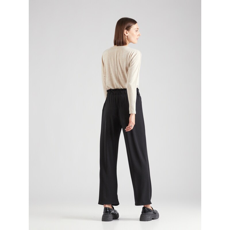 ABOUT YOU Hlače 'Emely' črna