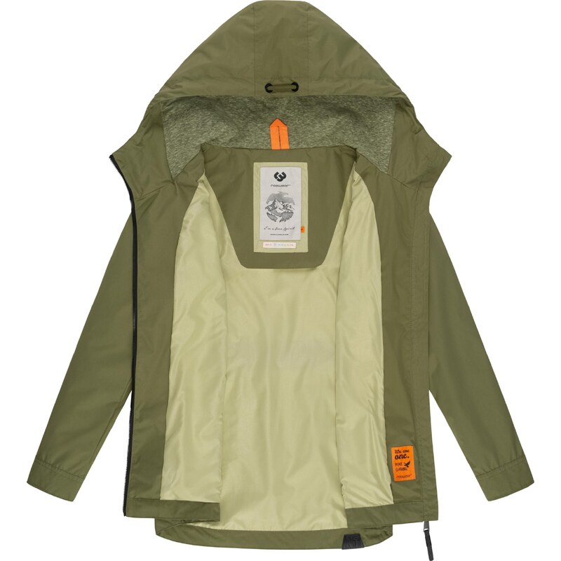 Ragwear Prehodna jakna 'Zuzka' trst