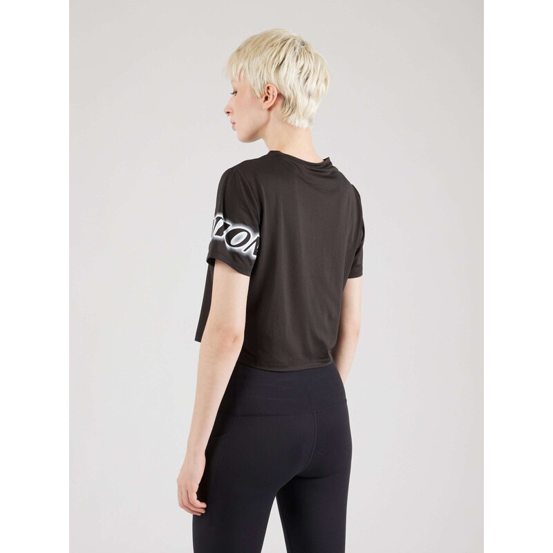 P.E Nation Funkcionalna majica 'Tiebreak Air' črna / bela