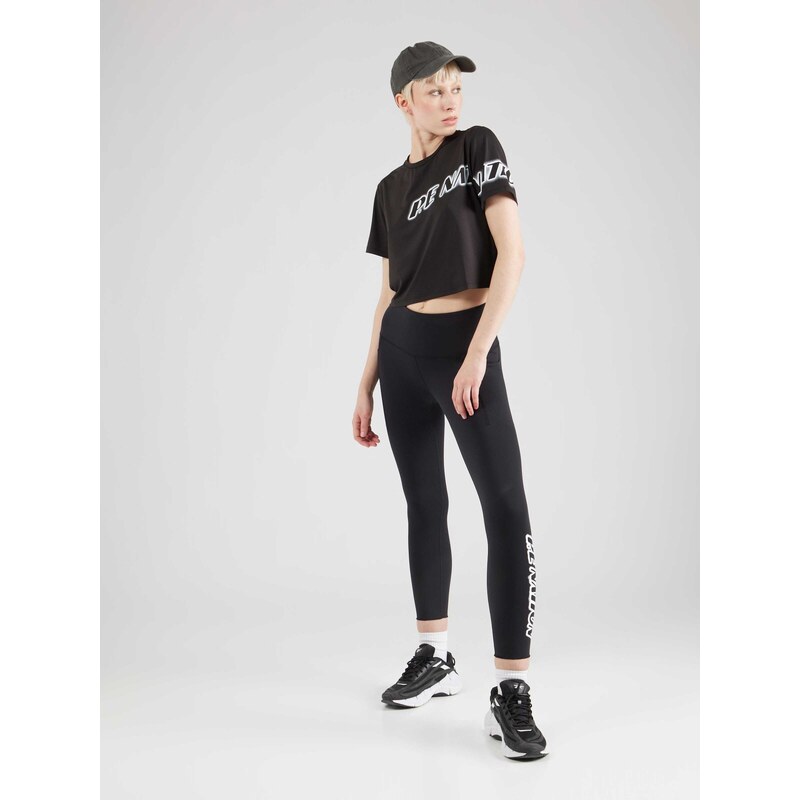 P.E Nation Funkcionalna majica 'Tiebreak Air' črna / bela