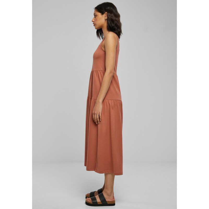 Urban Classics Poletna obleka rjasto rdeča