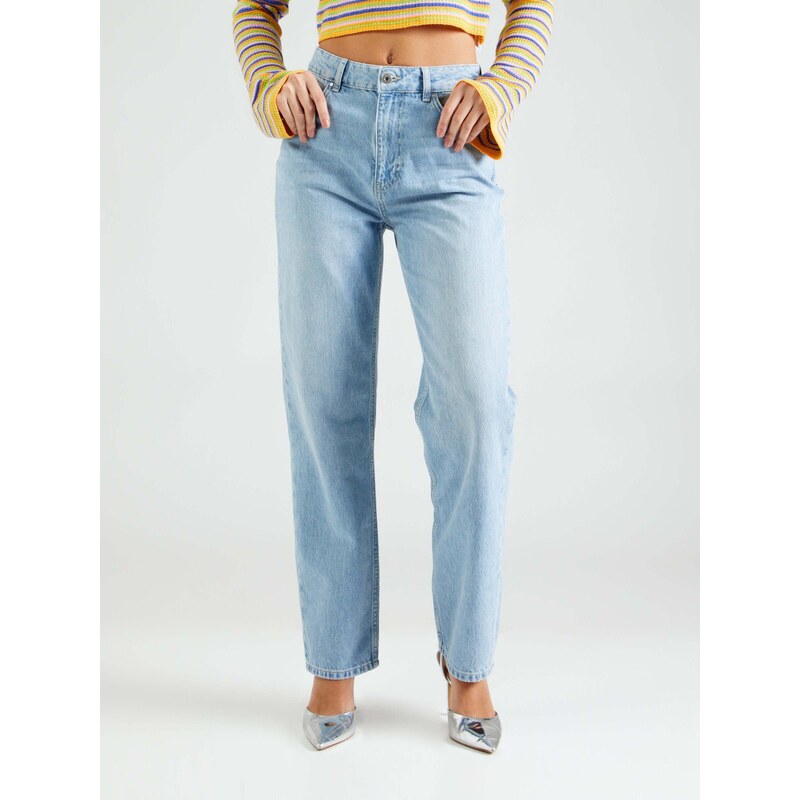 ABOUT YOU x Laura Giurcanu Kavbojke 'Maggie' svetlo modra