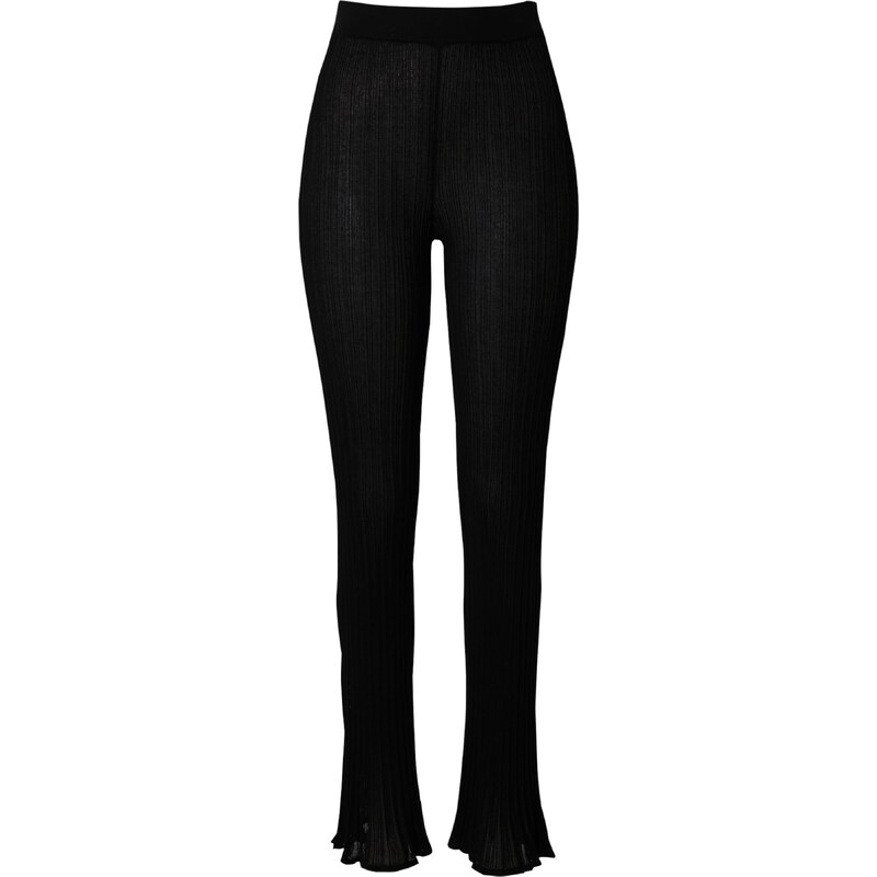 ABOUT YOU x Toni Garrn Hlače 'Rebecca' črna