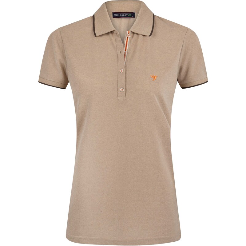 Felix Hardy Majica bež / oranžna / črna