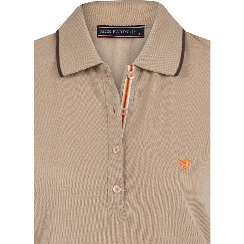 Felix Hardy Majica bež / oranžna / črna