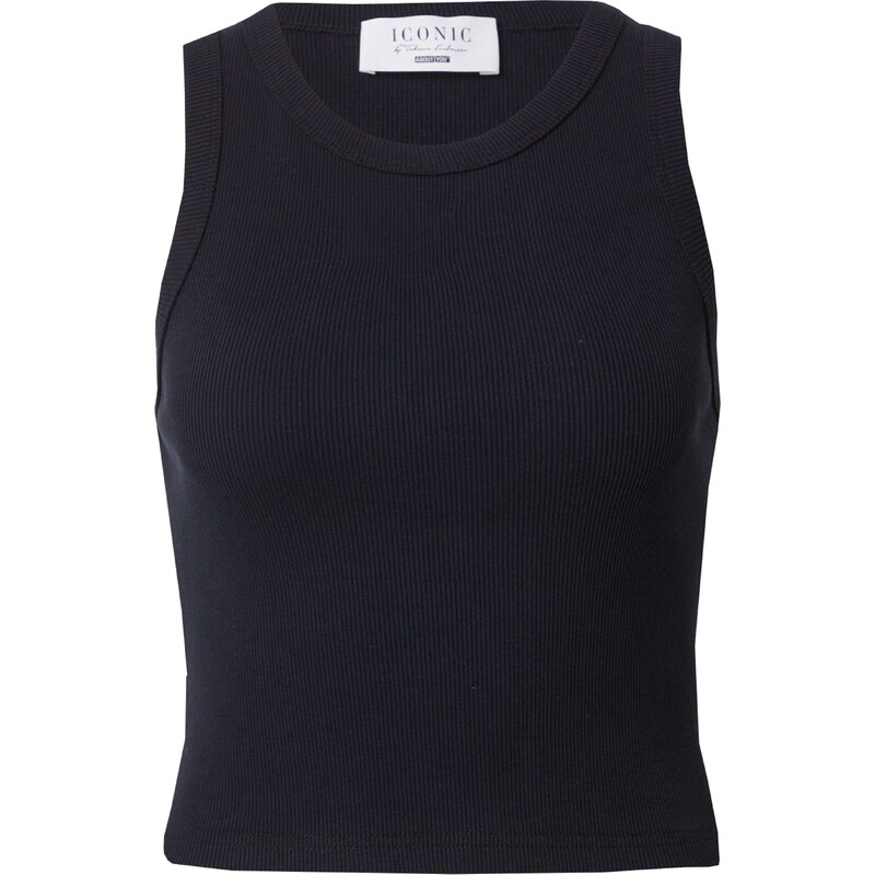 ABOUT YOU x Iconic by Tatiana Kucharova Top 'Sarah' črna