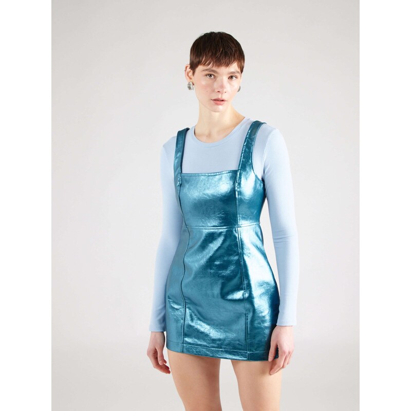 Nasty Gal Koktejl obleka cijansko modra