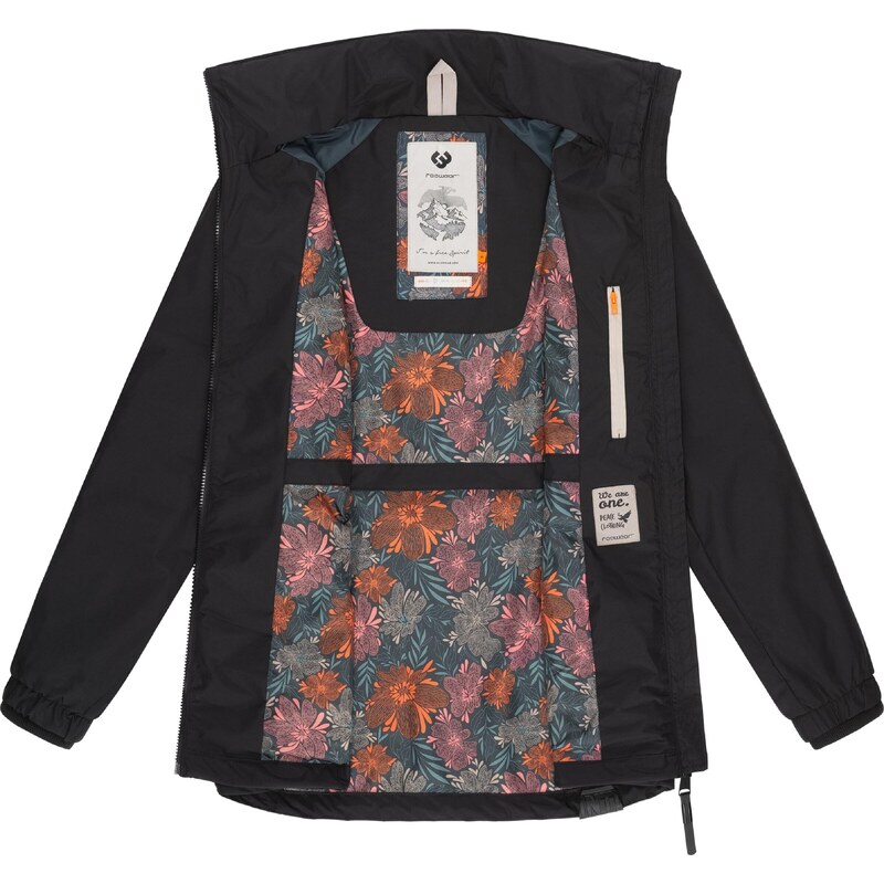 Ragwear Funkcionalna jakna 'Tacy' črna