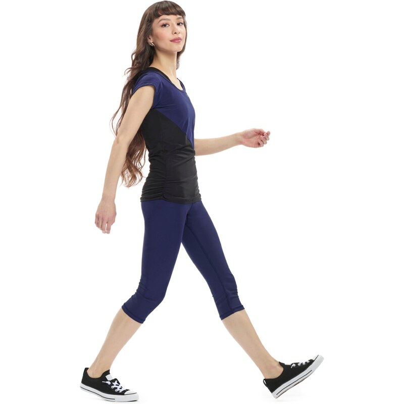 Winshape Funkcionalna majica 'AET109LS' ultra mornarsko modra / črna