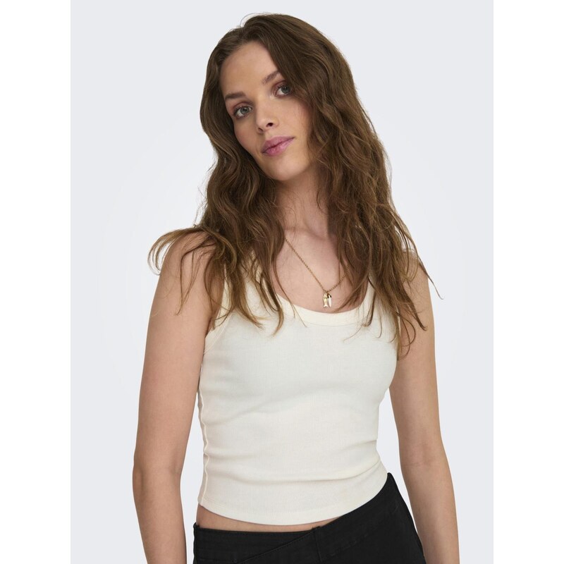 ONLY Top 'ONLEasy' črna / bela