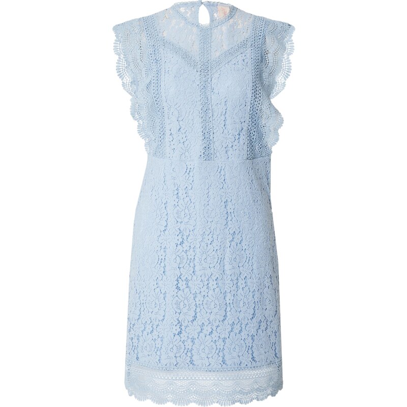 ONLY Koktejl obleka 'ONLNEW KARO' svetlo modra