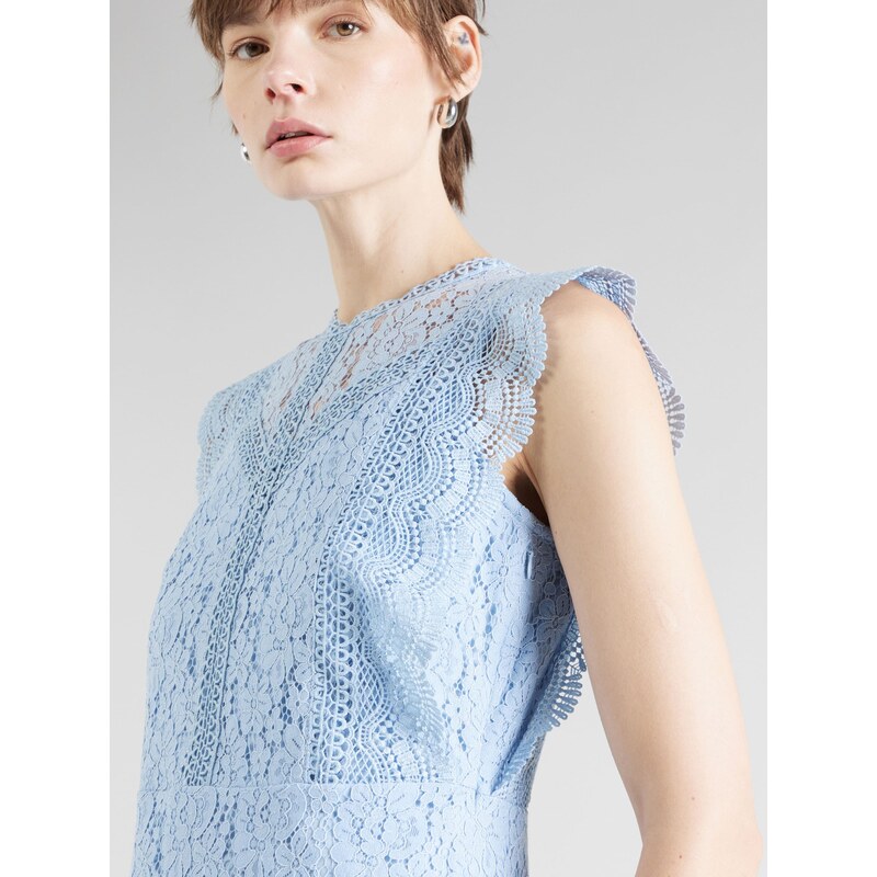 ONLY Koktejl obleka 'ONLNEW KARO' svetlo modra