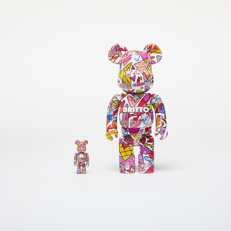 MEDICOM TOY - BE@RBRICK ROMERO BRITTO HEART 100％ 400