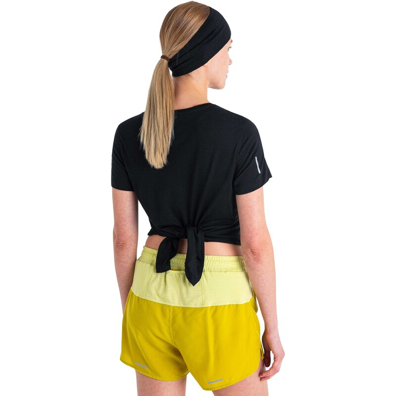 ICEBREAKER Funkcionalna majica 'Cool-Lite Speed' črna / bela