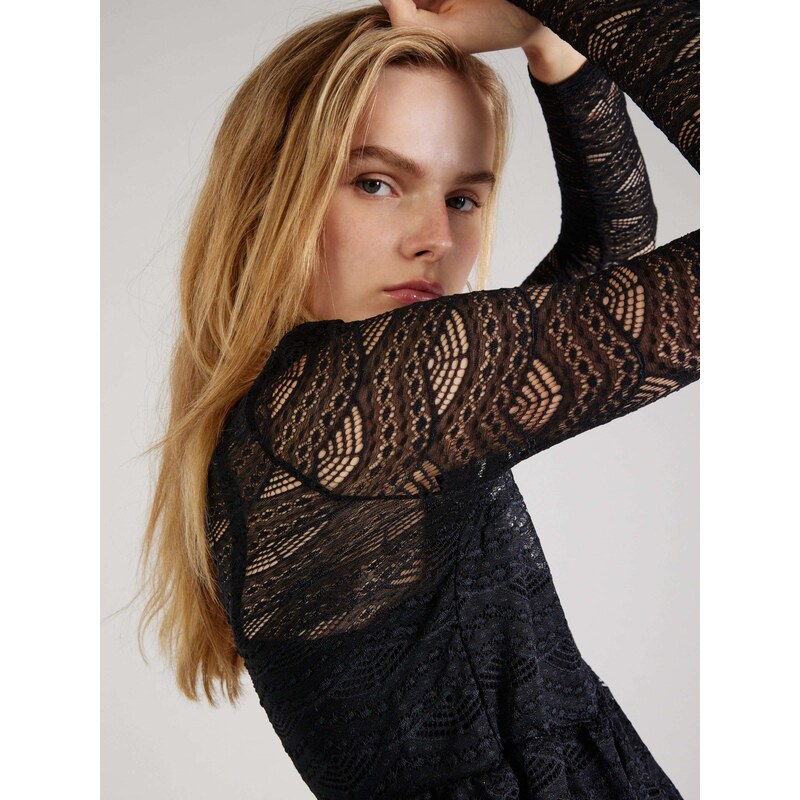 ABOUT YOU Majica 'Mariel' črna