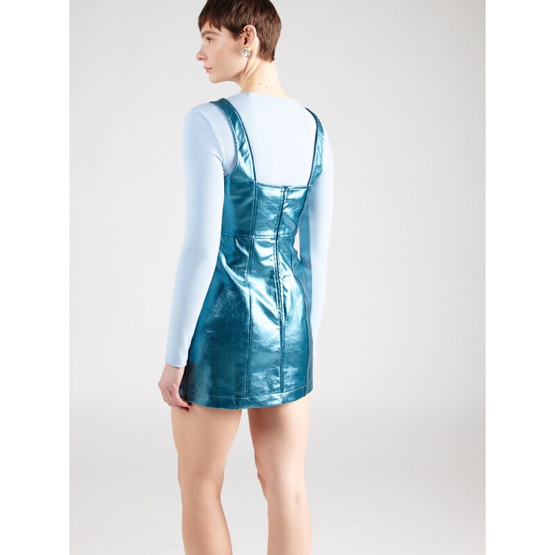 Nasty Gal Koktejl obleka cijansko modra