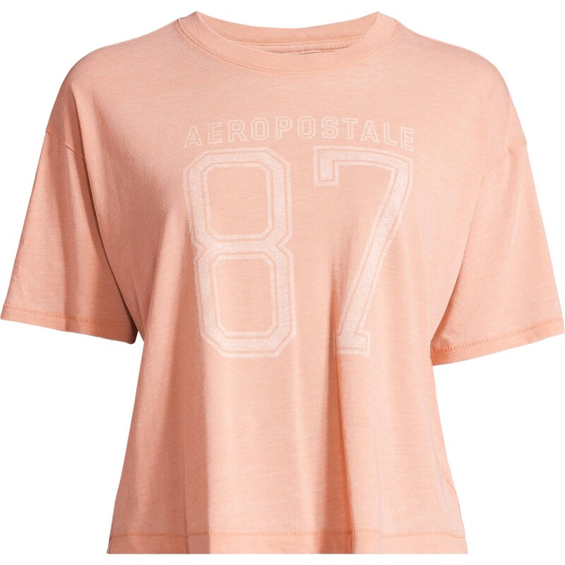 AÉROPOSTALE Majica oranžna / pastelno oranžna