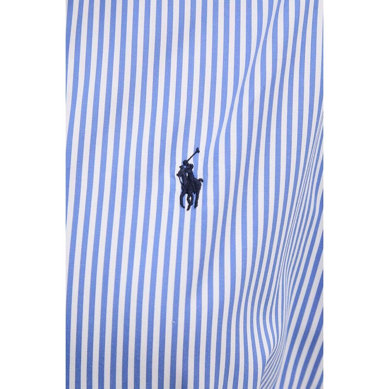 Bombažna obleka Polo Ralph Lauren