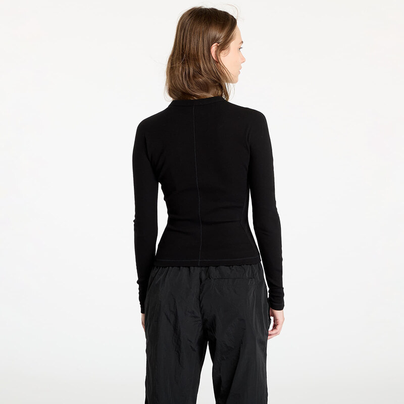 Majica Y-3 Fitted Long Sleeve Tee Black L