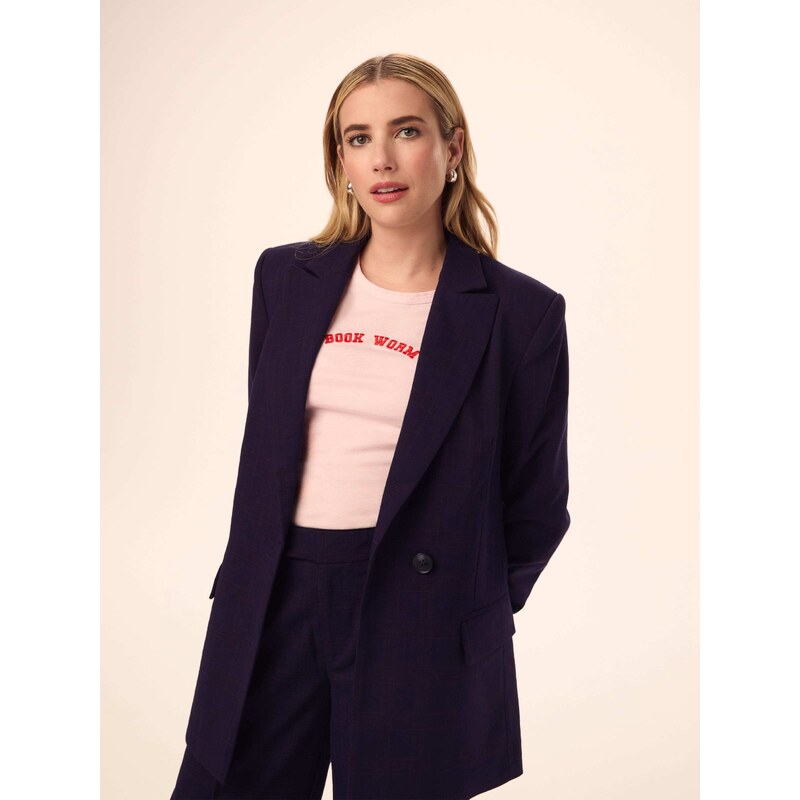 Daahls by Emma Roberts exclusively for ABOUT YOU Blazer 'Simona' temno modra