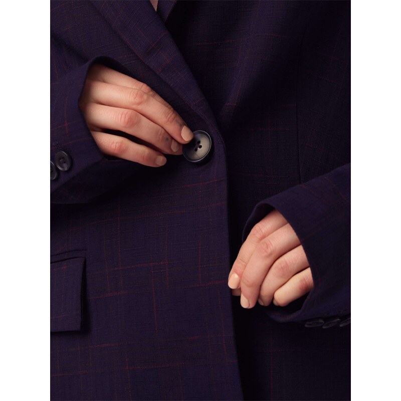 Daahls by Emma Roberts exclusively for ABOUT YOU Blazer 'Simona' temno modra