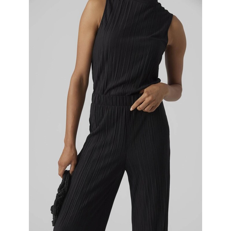 VERO MODA Hlače črna