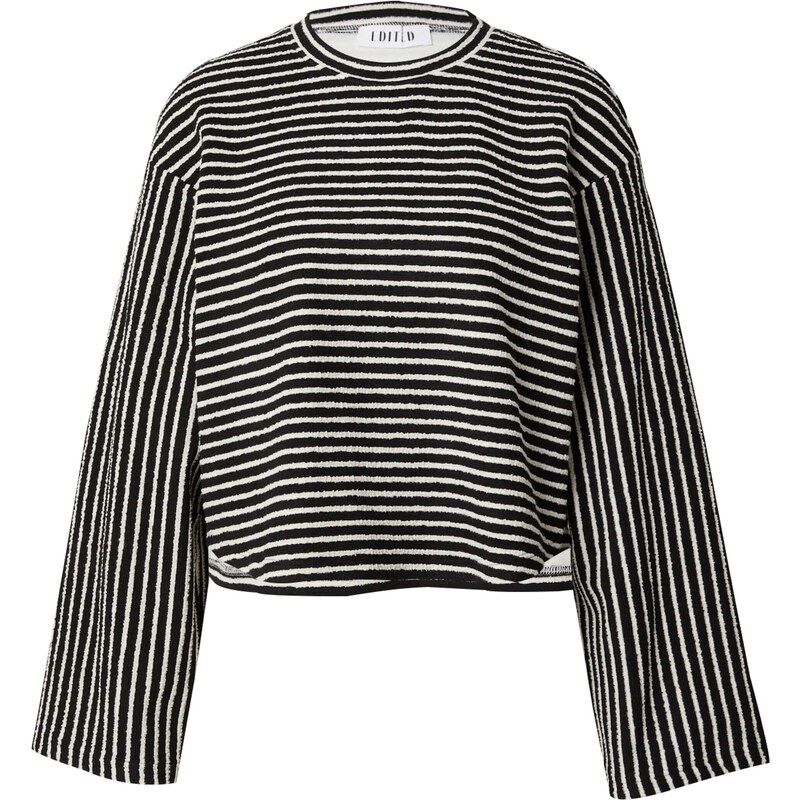 EDITED Majica 'Kassandra' črna / bela