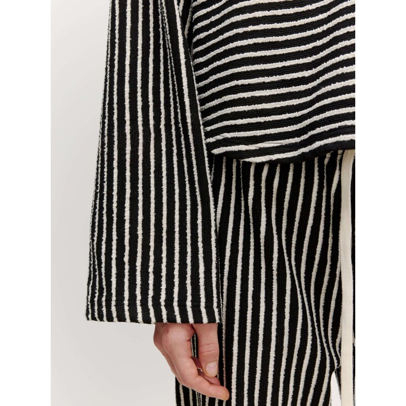 EDITED Majica 'Kassandra' črna / bela