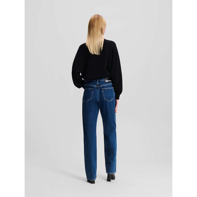 KARL LAGERFELD JEANS Kavbojke modra / črna