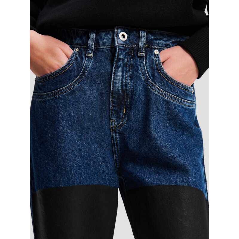 KARL LAGERFELD JEANS Kavbojke modra / črna